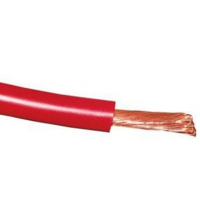 Câble de connection batterie Super B rouge silicone 6 mm² / AWG 9