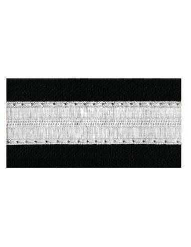 Epaulets Cabin Crew - Cabin Crew Chief - 1 stripe - Silver - Classic