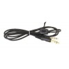 Replacement cable for aviation headset with dual jacks MONO