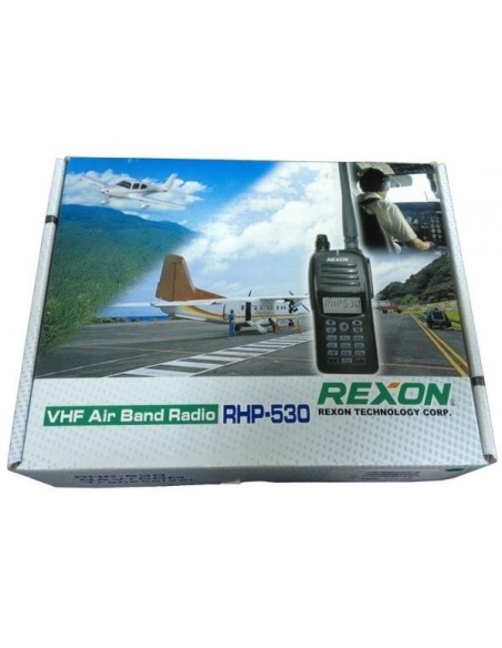 REXON RHP-530 NAV-COM Airband Transceiver en 8.33 Mhz avec VOR surveillance Bi-Bande et Bluetooth (optionnel) REXON RHP-530 NAV-COM Airband Transceiver en 8.33 Mhz avec VOR surveillance Bi-Bande et Bluetooth (optionnel)