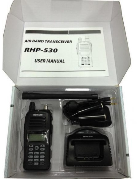 REXON RHP-530 NAV-COM Airband Transceiver en 8.33 Mhz avec VOR surveillance Bi-Bande et Bluetooth (optionnel) REXON RHP-530 NAV-COM Airband Transceiver en 8.33 Mhz avec VOR surveillance Bi-Bande et Bluetooth (optionnel)