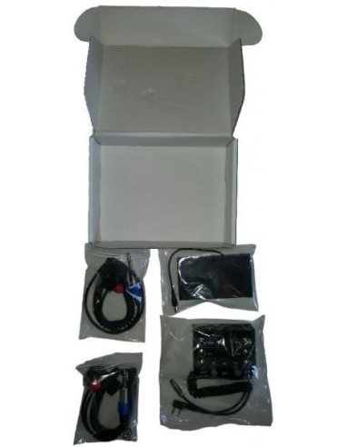 AVIATION INTERCOM 2 pax KENWOOD molded double jacks - Wire PTT