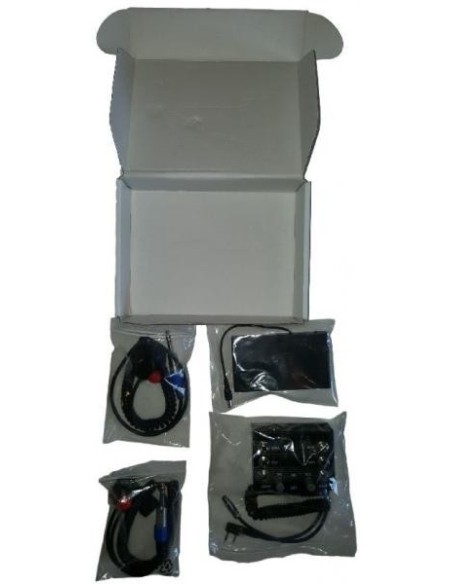 AVIATION INTERCOM 2 pax KENWOOD molded double jacks - Wire PTT AVIATION INTERCOM 2 pax KENWOOD molded double jacks - Wire PTT