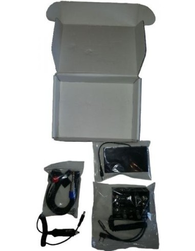 AVIATION INTERCOM 2 pax KENWOOD molded double jacks - Wire PTT