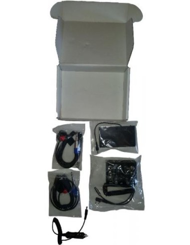 AVIATION INTERCOM 2 pax KENWOOD molded double jacks - Wire PTT