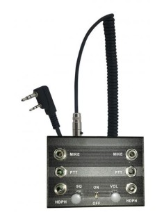 INTERCOM AVIATION 2 Pl Prise KENWOOD PTT déportés