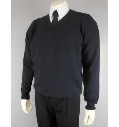 Pull-over coton V Collar Long Sleeves for Pilot and Cabin Crew
