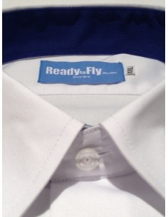 Pilot Shirt "Blue Collar" Long or Short Sleeves 2