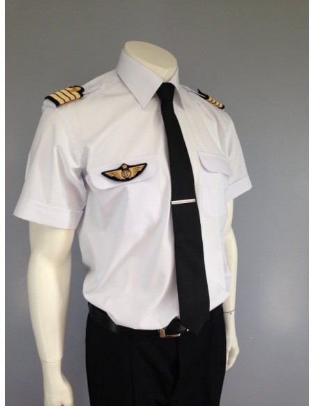 Pilot Shirt "Blue Collar" Long or Short Sleeves Pilot Shirt "Blue Collar" Long or Short Sleeves