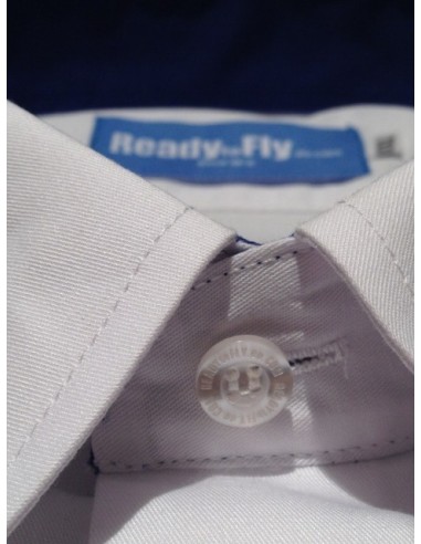 Chemise pilote "Blue Collar" Manches Longues ou Courtes