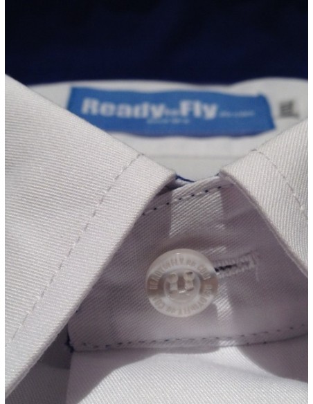 Chemise pilote "Blue Collar" Manches Longues ou Courtes