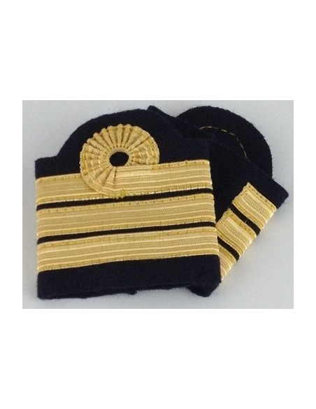 Coulants d'épaules Officier Pilote avec boucle de Nelson