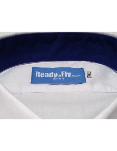 Chemise pilote "Blue Collar" Manches Longues ou Courtes