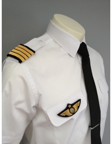 Coulants d'épaules pilote Commandant de Bord Or