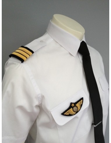 Coulants d'épaules Officier Pilote Or