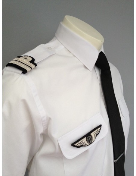 Coulants d'épaules Adjoint Chef PNC avec boucle de Nelson