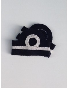 Coulants d'épaules Chef de Cabine Platine avec boucle Nelson