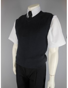 Pull-over coton V Collar Without Sleeves for Pilot and Cabin Crew