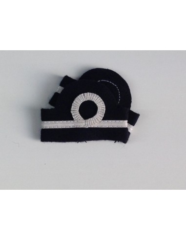 Coulants d'épaules Chef de Cabine Platine avec boucle Nelson