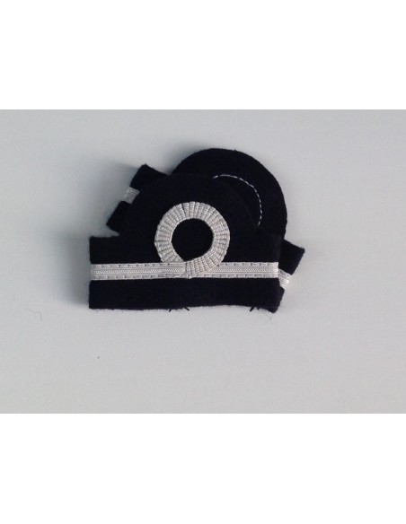 Coulants d'épaules Chef de Cabine Platine avec boucle Nelson