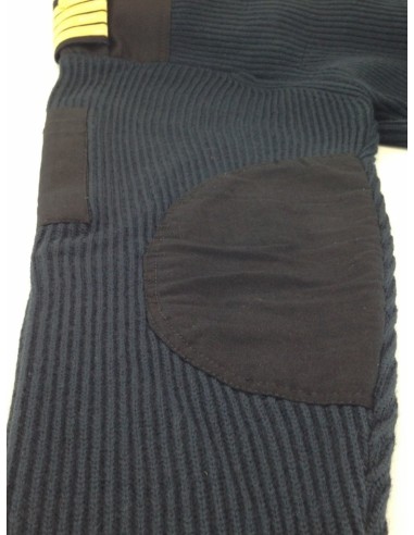 Pull-over Merinos Wool Round Neck Long Sleeves for Pilot and Cabin Crew