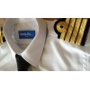 Woman Pilot Shirt « White Collar » Long or Short Sleeves