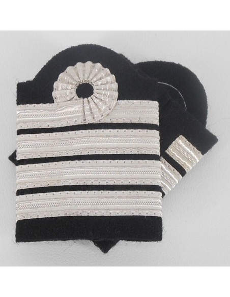 Galons pilote Commandant de Bord Platine avec boucle Nelson