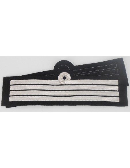 Tours de manches pilote Commandant de bord platine avec boucle de Nelson