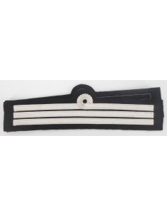 Tours de manches Officier Pilote platine avec boucle de Nelson