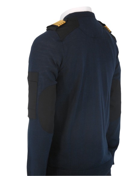 Pull-over Laine Léger Col V manches longues Pilote et Personnel Navigant