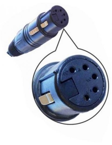 Adapter GA General Aviation 2 Male Jacks to Airbus® XLR F headset 