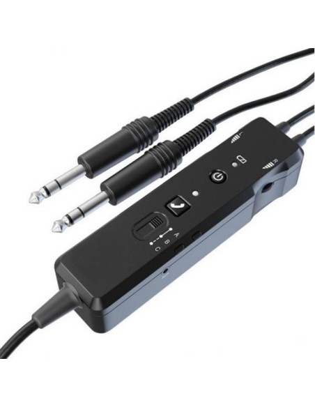 ANR LIGHT CLEAR SPECTRAL ® Plane HEADSET Bluetooth MP3 Protein Leather Earseals