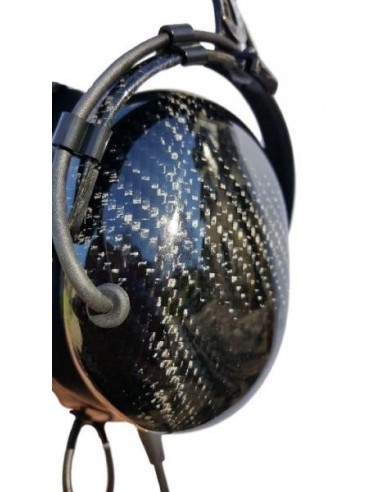 CASQUE ANR AVION LIGHT CLEAR SPECTRAL® Bluetooth MP3 Cuir Proteine