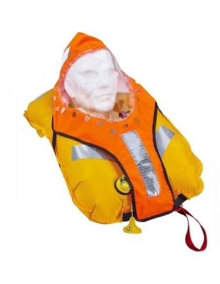 AVIATION LIFE JACKET PILOT ADVANTAGE INOX All Options Easy Check with HOOD