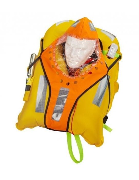 AVIATION LIFE JACKET PILOT ADVANTAGE INOX All Options Easy Check with HOOD
