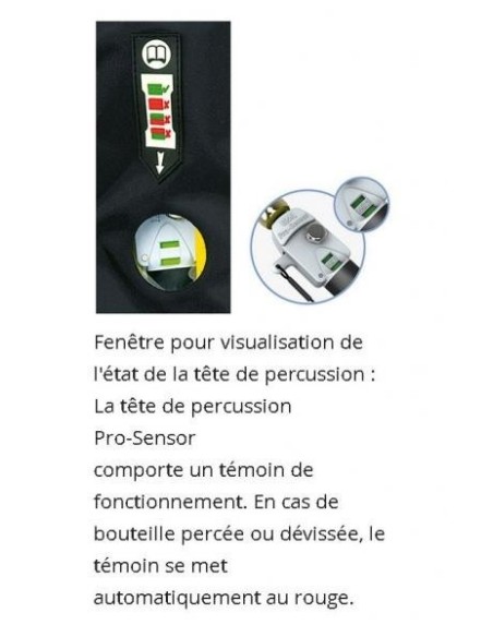 GILET DE SAUVETAGE AVIATION PILOT CREW CONTROLE VISUEL