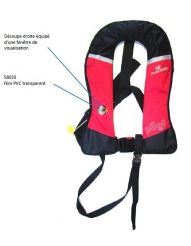 AVIATION LIFE JACKET PILOT CREW - EASY CHECK