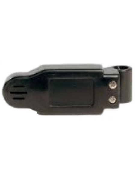 Electret Microphone with Deported Axis