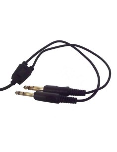 AVIATION INTERCOM 2 ways with Music mix Jack 2