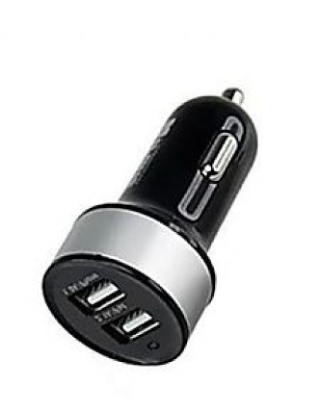 Adaptateur allume cigare double USB 2 x mA Led  Adaptateur allume cigare double USB 2 x mA Led