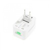 UNIVERSAL TRAVEL ADAPTER for ALL WORLD ELECTRIC PLUGS