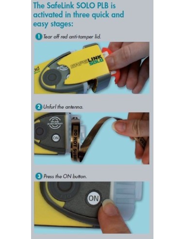 Personal Locator Beacon PLB with GPS KANNAD Link Solo