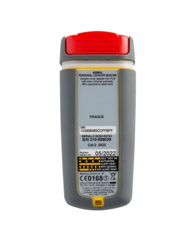 BALISE DE DETRESSE INDIVIDUELLE KANNAD Safelink Solo 406 MHz avec GPS