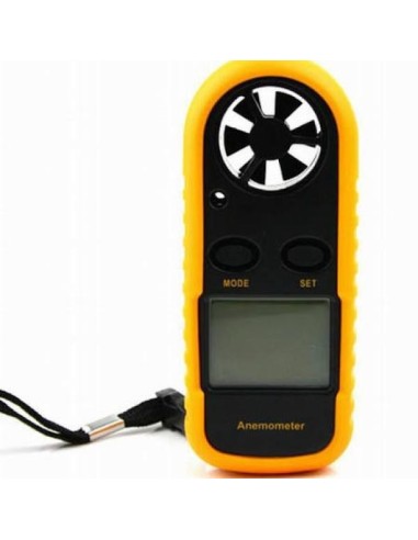 Handheld LCD Display Digital Anemometer Thermometer Rectangle