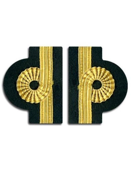 Galons d'épaules O.P.L. 1 Barrette Or Boucle Nelson Galons d'épaules O.P.L. 1 Barrette Or Boucle Nelson