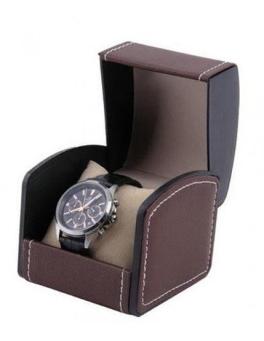 Boîte de présentation de luxe en Cuir Galon ou  Montres