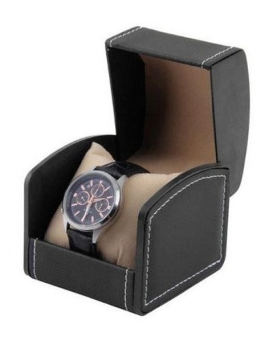 Boîte de présentation de luxe en Cuir Galon ou  Montres