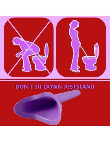 Adaptateur féminin pour Pipi Cool - Pisse Debout P-Easy