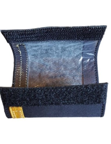 Luxury Epaulets 4 simple stripes - Gold - Classic with velcro fastener