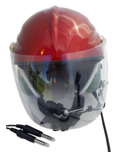 Ultra Light Gyrocopter Paramotor Helmet  ANR  General Aviation Jacks